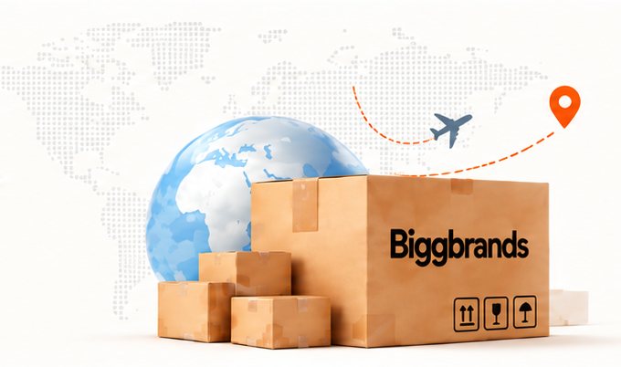 Biggbrands global wholesale shipping